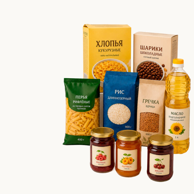 Продукти харчування оптом — бакалія, крупи