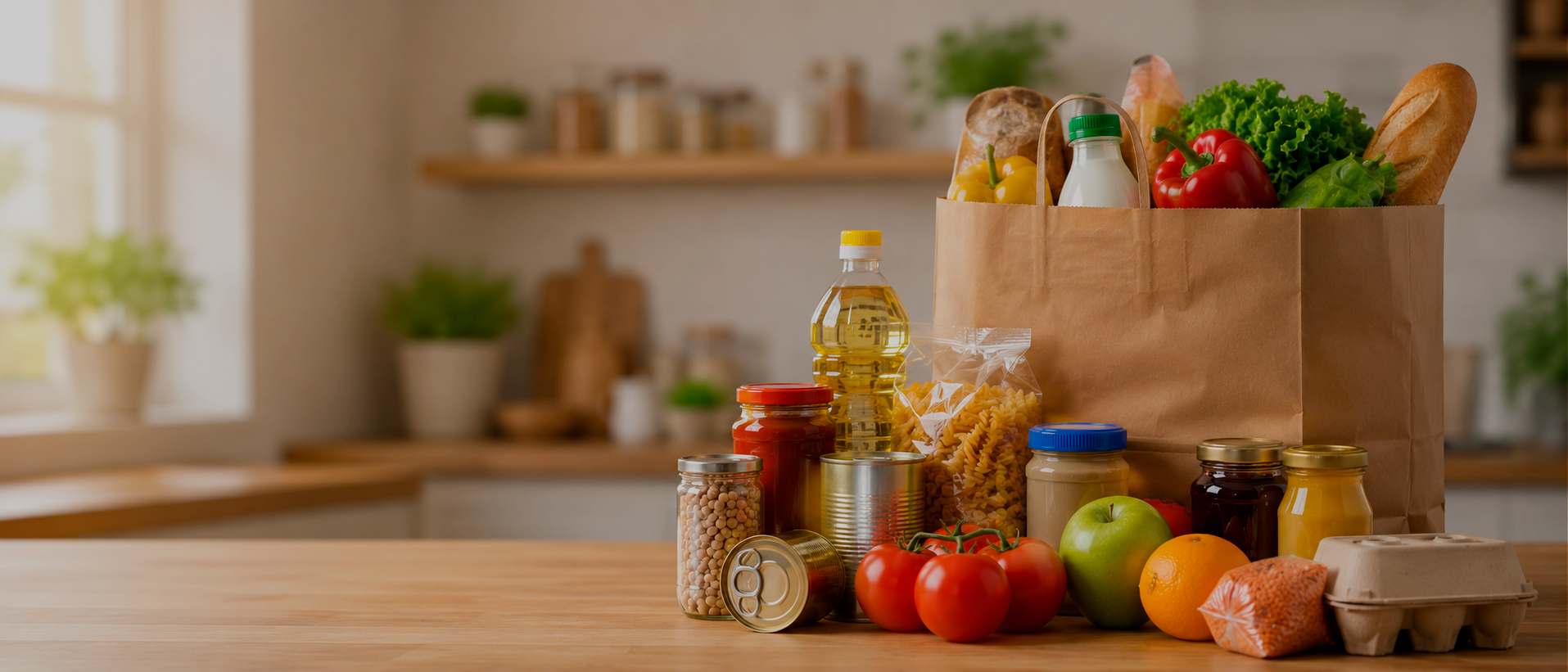 Продукти харчування оптом — бакалія, крупи