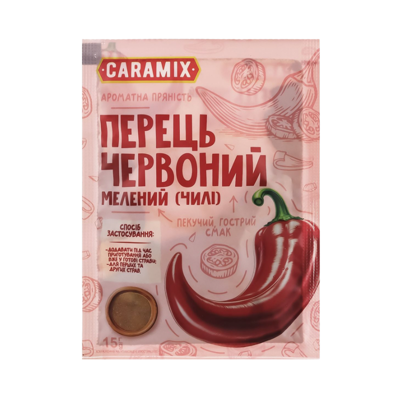 Untitled design CARAMIX Перец красный молотый 15 г — изображение 1