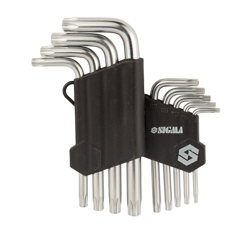 Untitled design SIGMA Набор ключей TORX T10–T50 9 шт. CrV — изображение 1
